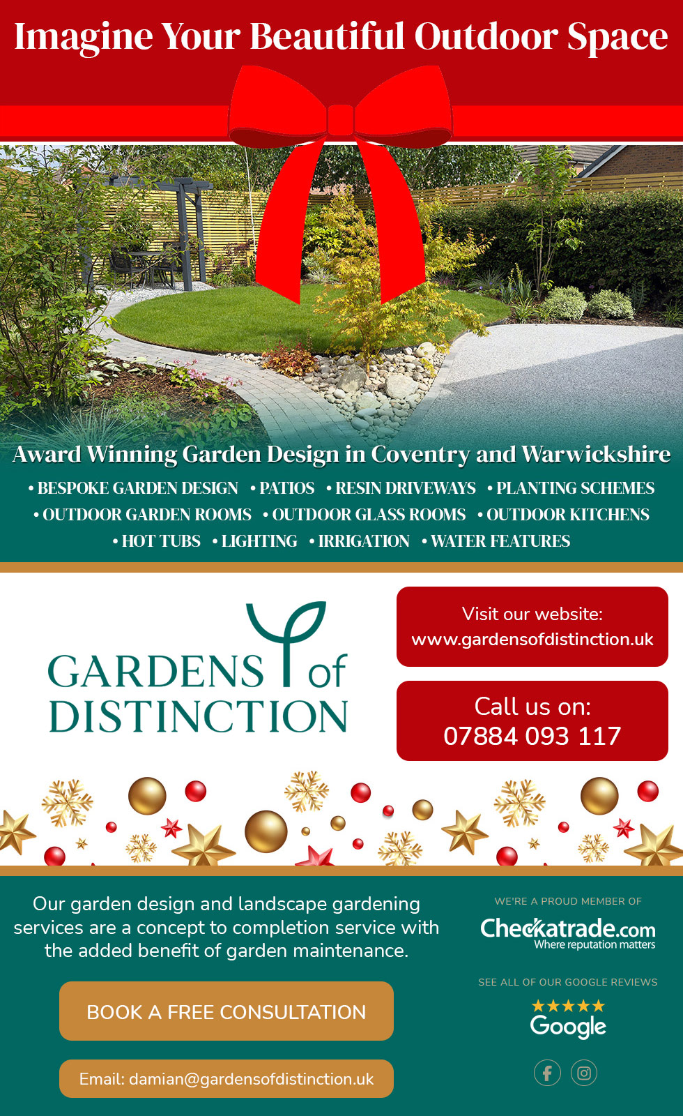 Landing Page - Gardens of Distinction