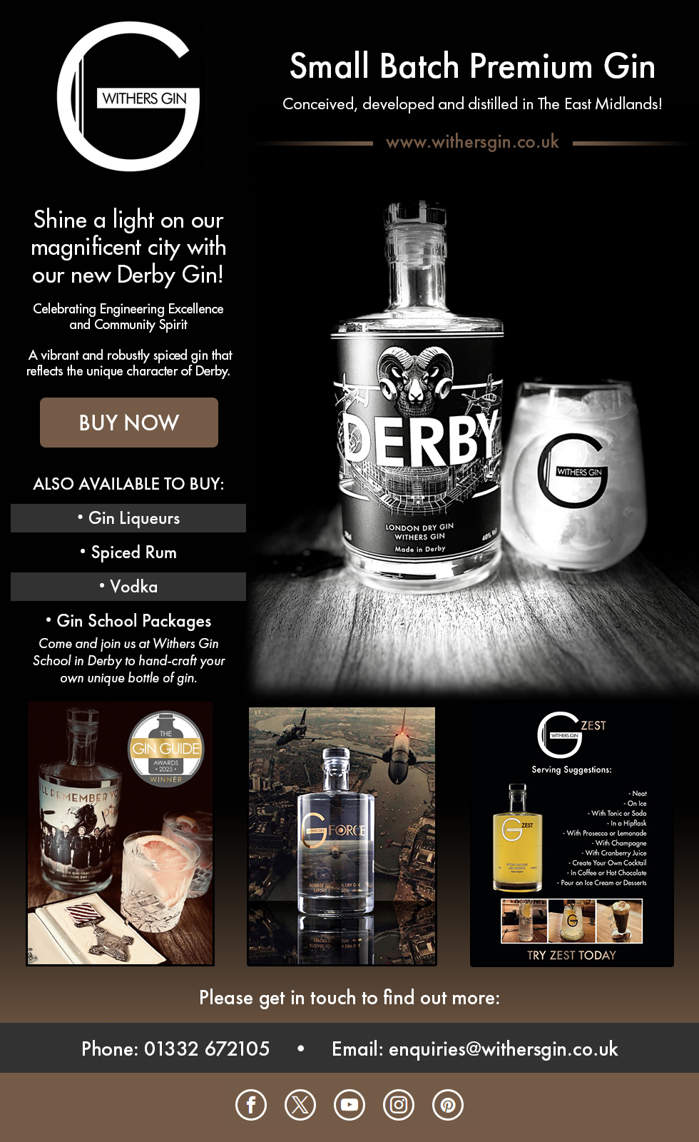 Landing Page - Withers Gin